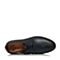 BATA/拔佳春季专柜同款深兰系带平跟牛皮男单鞋A3P13AM6