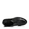 Bata/拔佳冬专柜同款黑色雕花方跟圆头牛皮男短靴A5S57DD6