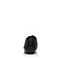 Bata/拔佳秋专柜同款黑色休闲舒适平跟尖头小牛皮女单鞋AYL28CM6