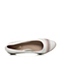 Bata/拔佳春季专柜同款白色编织女单鞋AQ524AQ7