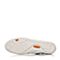 Bata/拔佳夏季专柜同款白色圆头平跟镂空舒适休闲羊皮女单鞋AXF29BM7
