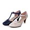 Bata/拔佳夏季专柜同款米色玛丽珍羊女凉鞋AD325BK7
