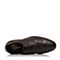 Bata/拔佳夏季专柜同款时尚简约商务正装深啡色牛皮男单鞋85L01BM7