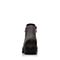 Bata/拔佳冬专柜同款深灰圆头粗跟牛皮及踝靴女短靴AJ448DD7