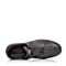 Bata/拔佳秋灰色专柜同款圆头平跟系带牛皮男休闲鞋85V02CM7