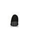 Bata/拔佳秋专柜同款黑色圆头粗跟羊绒皮女休闲单鞋AV422CM7