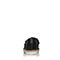 Bata/拔佳2018春专柜同款黑色立体花朵舒适休闲平跟牛皮女单鞋AS727AM8