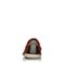 Bata/拔佳2018春专柜同款红色圆头平跟系带骷髅头图案休闲男单鞋A3T07AM8