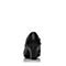 Bata/拔佳2018春专柜同款黑色OL通勤圆头粗跟牛皮女单鞋AQ528AM8