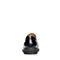 Bata/拔佳2018春专柜同款黑色圆头方跟系带商务正装牛皮男单鞋10-35AM8