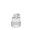 Bata/拔佳2018春专柜同款白色时尚珍珠圆头平跟休闲女单鞋857-1AM8