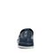 Bata/拔佳2018夏新专柜同款兰色时尚休闲套脚平跟牛皮革男单鞋87P01BM8