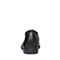 Bata/拔佳2018夏新品专柜同款黑色圆头方跟系带正装牛皮革男单鞋88Y04BM8