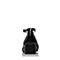 Bata/拔佳2018春专柜同款黑色方头漆皮胎牛皮女单鞋玛丽珍鞋ACN03AQ8