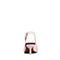 Bata/拔佳2018新款专柜同款米色羊皮革尖头细高跟后空女凉鞋ADL02BH8