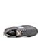 Bata/拔佳2018秋新款专柜同款深灰色牛皮革运动休闲坡跟女单鞋ACS22CM8