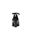 Bata/拔佳2018秋新款专柜同款黑色一字带尖头细高跟牛皮革女单鞋AAJ20CM8