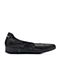 Bata/拔佳2018秋新专柜同款黑色舒适坡跟牛皮革奶奶鞋女单鞋ABC03CQ8