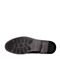 Bata/拔佳2018秋新款专柜同款黑色牛皮革简约系带方跟男单鞋659-1CM8