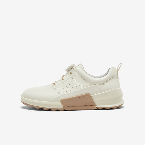 Bata休闲鞋女2025春新款牛皮透气厚底通勤旋转按钮运动鞋UNG01AM5