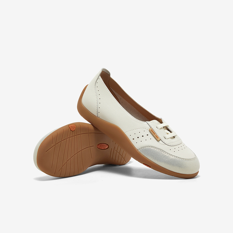 Bata休闲鞋女2025夏季商场新款通勤牛羊皮厚软底开车鞋ALI02BA5