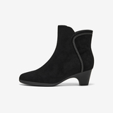 黑色-绒面-单里