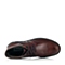BELLE/百丽冬季专柜同款棕色打蜡牛皮男皮靴34J42DD3