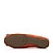 BELLE/百丽秋季专柜同款桔红色羊绒皮女皮鞋3IYD4CQ3
