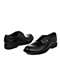 BELLE/百丽夏季专柜同款黑色小牛皮男皮鞋33H01BM3