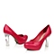BELLE/百丽春季专柜同款桃红羊绒漆女单鞋3PQI8AQ4
