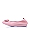 Belle/百丽年春季粉色水染牛皮女单鞋209-1AQ5