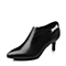 BELLE/百丽秋专柜同款黑牛皮革优雅通勤女单鞋3VDK5CM5