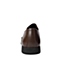 BELLE/百丽秋季专柜同款棕色光面牛皮商务休闲男单鞋3TR02CM5