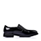 BELLE/百丽春季专柜同款黑色牛皮商务正装男单鞋3QK02AM5