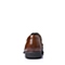 BELLE/百丽夏季专柜同款棕色牛皮男鞋3SE01BM5