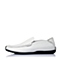 BELLE/百丽夏季专柜同款白色牛皮时尚休闲男单鞋3TK01BM5