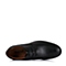 BELLE/百丽秋专柜同款黑色牛皮男单鞋3VT01CM5