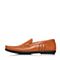 BELLE/百丽夏季专柜同款英伦复古套脚男休闲鞋3QD01BM5