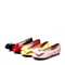 BELLE/百丽春季红色时尚甜美优雅漆牛皮革女单鞋61607AQ6