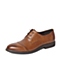 BELLE/百丽春季专柜同款棕色商务休闲牛皮革男单鞋4JW01AM6