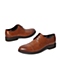 BELLE/百丽春季专柜同款棕色商务休闲牛皮革男单鞋4JH01AM6