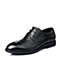 BELLE/百丽夏季黑色牛皮商务正装男单鞋Y2065BM6