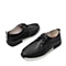 BELLE/百丽夏季专柜同款黑色牛皮革男皮鞋B3M04BM6