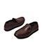 BELLE/百丽夏季专柜同款棕色牛皮男皮鞋4KJ01BM6