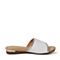 BELLE/百丽夏季专柜同款白色牛皮革女凉鞋3DSF3BT6