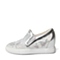 BELLE/百丽春季专柜同款银色网布/金属牛皮革女鞋Q3L1DAM6