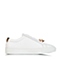 BELLE/百丽春季专柜同款白色牛皮革女单鞋Q2R1DAM6