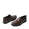 BELLE/百丽秋季专柜同款棕色牛皮男单鞋4MB02CM6