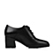 BELLE/百丽专柜同款黑小牛皮简约女单鞋BMO20CM6