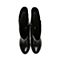 BELLE/百丽冬专柜同款黑色牛皮/超纤革女长靴Q5Y2DDC6